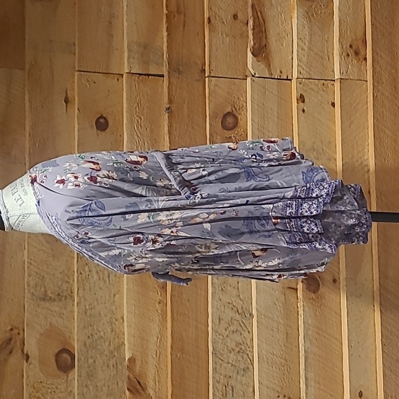 Boho long sleeve top size lg - Picture 4 of 6